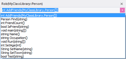 Invoking methods in the Object Workbench Invoking methods in the Object Workbench