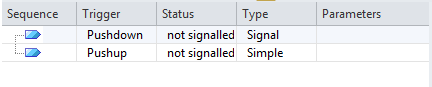 Event history in the simulation interface of Enterprise Architect Event history in the simulation interface of Enterprise Architect