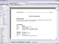 Java UML RTF view
