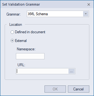 Set Validation Grammar